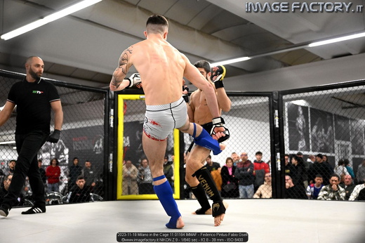 2023-11-18 Milano in the Cage 11 01164 IMMAF - Federico Pintus-Fabio Gsell